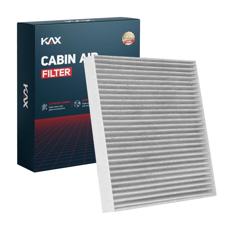 KAX Cabin Air Filter CF11819 Replace for Equinox 2010-2017 Sonata 2011-2014  Optima 2011-2015  Santa Fe(Sport/XL)  Terrain  Vue  Sedona  with Activated Carbon Cabin Filter - Image 1